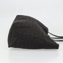 FENDI Zucchino Canvas Tote Bag Schwarz Auth ka3627-3