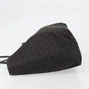 FENDI Zucchino Canvas Tote Bag Schwarz Auth ka3627-4