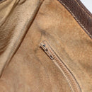 GUCCI GG Supreme Web Sherry Line Bag PVC Beige Gold 23 01 1791 Auth ka3630-21