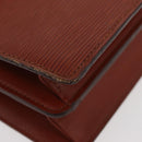 LOUIS VUITTON Epi Concorde Hand Bag Brown M52133 LV Auth ka3633-10