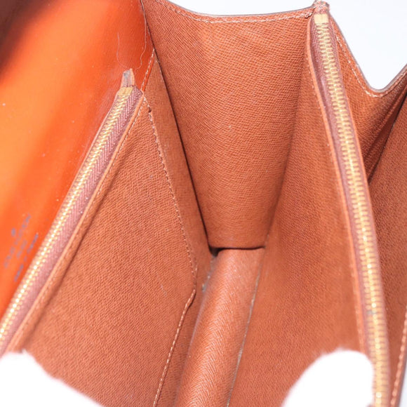 LOUIS VUITTON Epi Concorde Hand Bag Brown M52133 LV Auth ka3633