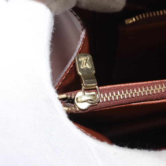 LOUIS VUITTON Epi Concorde Hand Bag Brown M52133 LV Auth ka3633