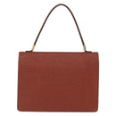 LOUIS VUITTON Epi Concorde Hand Bag Brown M52133 LV Auth ka3633-3