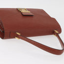 LOUIS VUITTON Epi Concorde Hand Bag Brown M52133 LV Auth ka3633-6