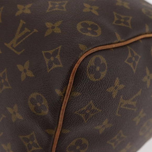 LOUIS VUITTON Monogram Speedy 35 Hand Bag M41524 LV Auth ka3636A