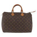 LOUIS VUITTON Monogram Speedy 35 Hand Bag M41524 LV Auth ka3636A-13
