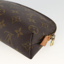 LOUIS VUITTON Monogram Pochette Cosmetic PM Pouch M43998 LV Auth ka3638-15