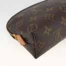 LOUIS VUITTON Monogram Pochette Cosmetic PM Pouch M43998 LV Auth ka3638-16