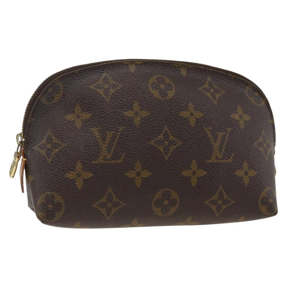 LOUIS VUITTON Monogram Pochette Cosmetic PM Pouch M43998 LV Auth ka3638