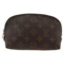 LOUIS VUITTON Monogram Pochette Cosmetic PM Pouch M43998 LV Auth ka3638-13