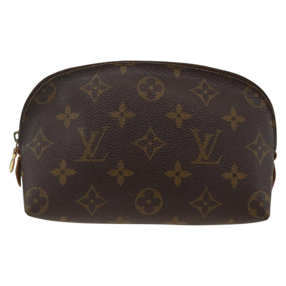 LOUIS VUITTON Monogram Pochette Cosmetic PM Pouch M43998 LV Auth ka3638