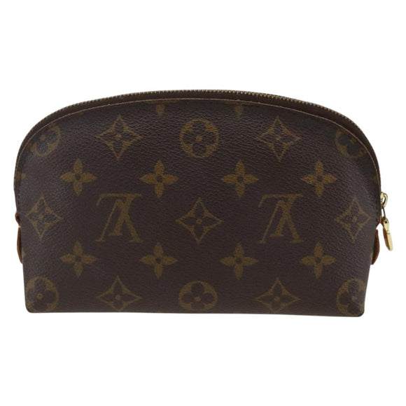 LOUIS VUITTON Monogram Pochette Cosmetic PM Pouch M43998 LV Auth ka3638