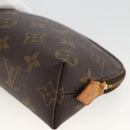 LOUIS VUITTON Monogram Pochette Cosmetic PM Pouch M43998 LV Auth ka3638-7