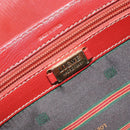 LOEWE Velazquez Hand Bag Leather 2way Orange Gold Auth ka3639-19