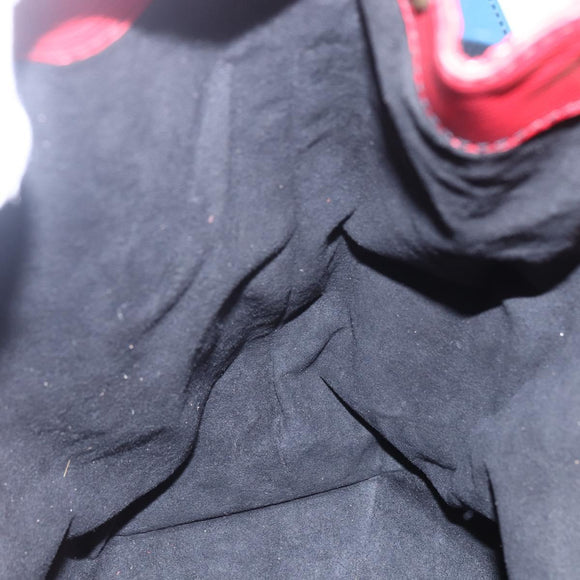 LOUIS VUITTON Epi Tricolor Noe Shoulder Bag Blue Red Green M44082 LV Auth ka364