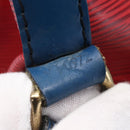 LOUIS VUITTON Epi Tricolor Noe Shoulder Bag Blue Red Green M44082 LV Auth ka364-12