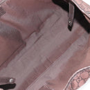 GUCCI GG Canvas Web Sherry Line Bag Nylon Outlet Brown Silver 293592 Auth ka3641-16