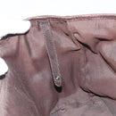 GUCCI GG Canvas Web Sherry Line Bag Nylon Outlet Brown Silver 293592 Auth ka3641-17
