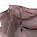 GUCCI GG Canvas Web Sherry Line Bag Nylon Outlet Brown Silver 293592 Auth ka3641-18