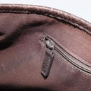 GUCCI GG Canvas Web Sherry Line Bag Nylon Outlet Brown Silver 293592 Auth ka3641-19