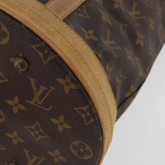 LOUIS VUITTON Monogram Bucket GM Shoulder Bag M42236 LV Auth ka3643