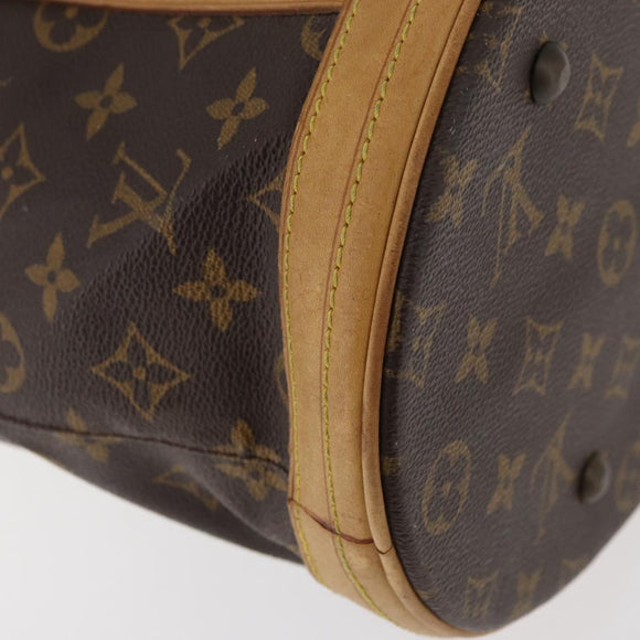 LOUIS VUITTON Monogram Bucket GM Shoulder Bag M42236 LV Auth ka3643