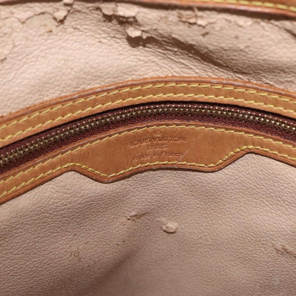 LOUIS VUITTON Monogram Bucket GM Shoulder Bag M42236 LV Auth ka3643