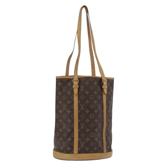 LOUIS VUITTON Monogram Bucket GM Shoulder Bag M42236 LV Auth ka3643