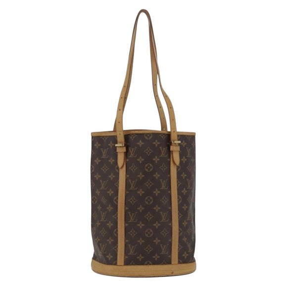 LOUIS VUITTON Monogram Bucket GM Shoulder Bag M42236 LV Auth ka3643