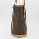 LOUIS VUITTON Monogram Bucket GM Shoulder Bag M42236 LV Auth ka3643-3
