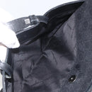 Salvatore Ferragamo Shoulder Bag Canvas Black Silver Auth ka3648-22
