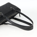 Salvatore Ferragamo Shoulder Bag Canvas Black Silver Auth ka3648-7