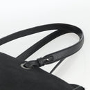 Salvatore Ferragamo Shoulder Bag Canvas Black Silver Auth ka3648-8