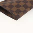LOUIS VUITTON Damier Ebene Marais Pouch LV Auth ka3649-16