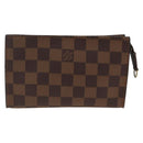 LOUIS VUITTON Damier Ebene Marais Pouch LV Auth ka3649-13