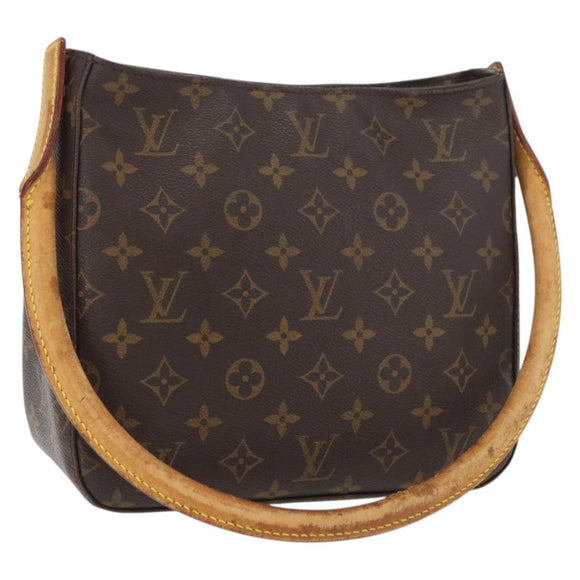 LOUIS VUITTON Monogram Looping MM Shoulder Bag M51146 LV Auth ka3657