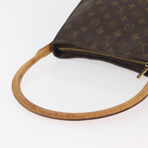 LOUIS VUITTON Monogram Looping MM Shoulder Bag M51146 LV Auth ka3657