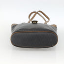 Christian Dior Honeycomb Canvas Tote Bag PVC Black Gold Auth ka3658-5
