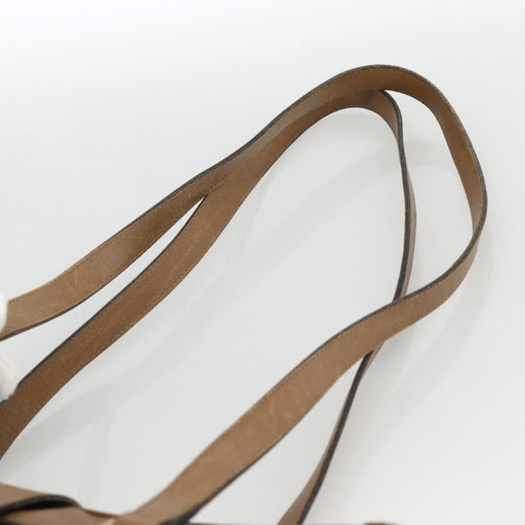 Christian Dior Honeycomb Canvas Tote Bag PVC Black Gold Auth ka3658