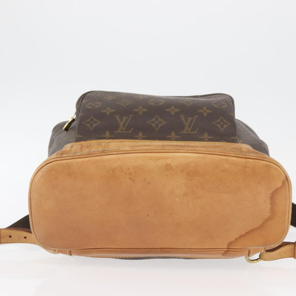 LOUIS VUITTON Monogram Montsouris GM Backpack M51135 LV Auth ka3662