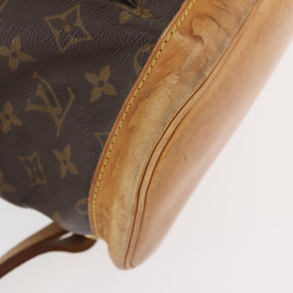 LOUIS VUITTON Monogram Montsouris GM Backpack M51135 LV Auth ka3662