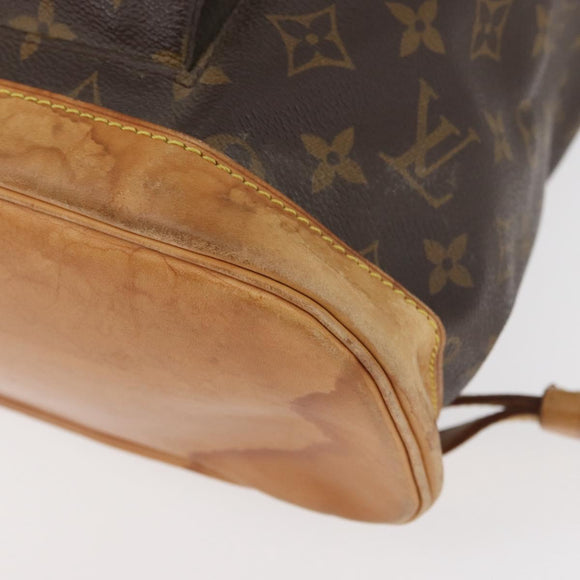 LOUIS VUITTON Monogram Montsouris GM Backpack M51135 LV Auth ka3662