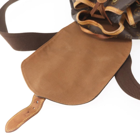 LOUIS VUITTON Monogram Montsouris GM Backpack M51135 LV Auth ka3662