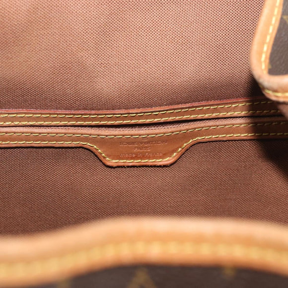 LOUIS VUITTON Monogram Montsouris GM Backpack M51135 LV Auth ka3662