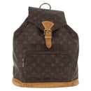 LOUIS VUITTON Monogram Montsouris GM Backpack M51135 LV Auth ka3662-13