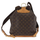 LOUIS VUITTON Monogram Montsouris GM Backpack M51135 LV Auth ka3662-2