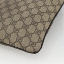 GUCCI GG Supreme Shoulder Bag PVC Beige Gold 201538 Auth ka3667-15