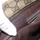 GUCCI GG Supreme Shoulder Bag PVC Beige Gold 201538 Auth ka3667-12