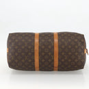 LOUIS VUITTON Monogram Keepall Bandouliere 45 Boston Bag M41418 LV Auth ka3673-5