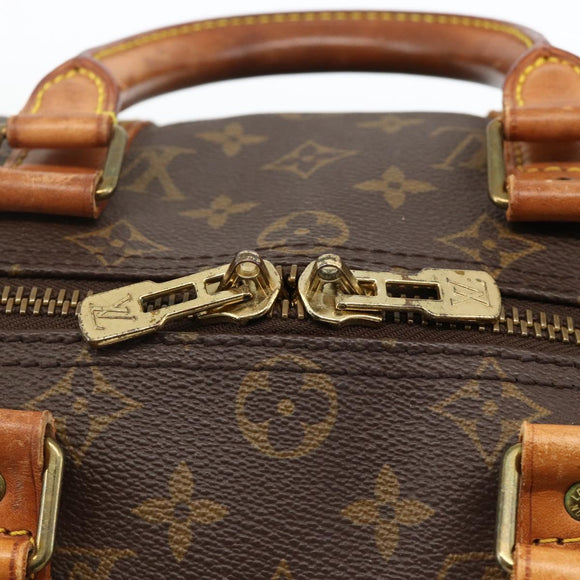 LOUIS VUITTON Monogram Keepall Bandouliere 45 Boston Bag M41418 LV Auth ka3673